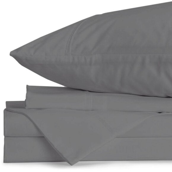 Jennifer Adams Twin Graphite Eternal Sheet Set - Picture 1 of 7